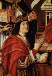 The Virgin of the Catholic Kings (detail)